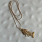 Collana con Lisca smaltata image 4 oro